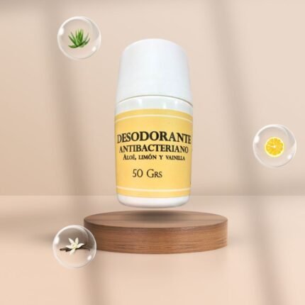 Desodorante Limón, Vainilla y Alóe
